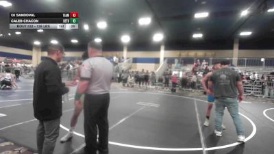 126 lbs Consi Of 8 #1 - Oj Sandoval, Team Credo vs Caleb Chacon, Dethrone WC