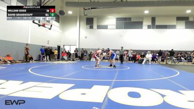 157 lbs Quarterfinal - William Goss, Tulsa Webster vs David Grandstaff, Hilldale