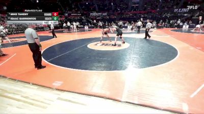 2A 190 lbs Cons. Semi - Mike Taheny, Oak Lawn (Richards) vs Isaac Barrientos, Elmhurst (IC Catholic)