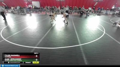 126 lbs Cons. Round 3 - Gabe Hernandez, Askren Wrestling Academy vs Tyler Maxwell, Wisconsin