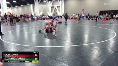 138 lbs Round 7 (10 Team) - Caleb Cooper, Fight Barn WC vs Clyde-Keith Chapelle, Florida Elite Wrestling Academy