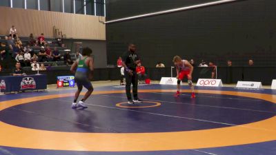 65kg 1st Place Match - Karson Brown, Coast RTC vs Yuel Kebrom, Saskatoon Wrestling Club