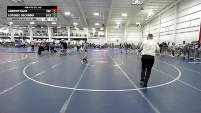 73 lbs Consi Of 16 #2 - Andrew Kalil, Smitty's Wrestling Barn vs Lorenzo Secondo, Overcomer Training Center