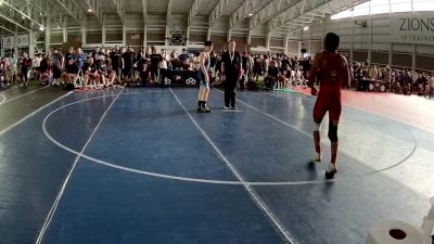 132 lbs Champ. Round 1 - Damien Pinedo, California vs Cole Sharp, Utah