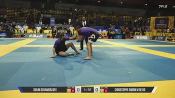 Sulim Dzhamurzaev vs Christophe Simon M De Bo 2026 IBJJF European NoGi