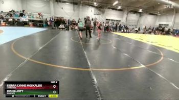 145 lbs Champ. Round 3 - Sierra Lynne Moskalski, Loveland vs Isis Elliott, Doherty
