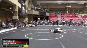 120 lbs Round 1 (6 Team) - Peyton Chainey, The Untouchables vs Whitley Wilscam, $nowmen