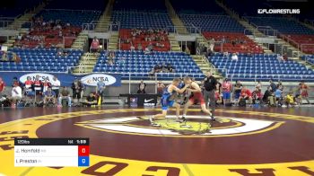 120 lbs Rnd Of 128 - James Homfeld, Missouri vs Ian Preston, Michigan