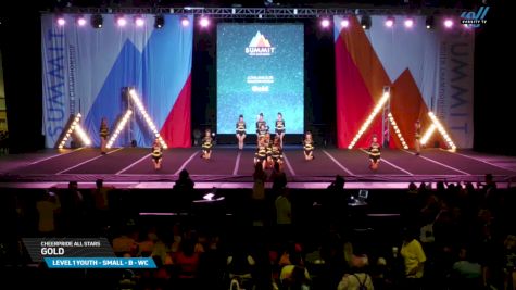 CheerPride All Stars - Gold [2025 L1 Youth - Small - B - WC Day 1] 2025 The Youth Summit