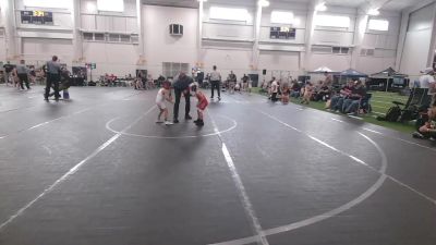 40-44 lbs Cons. Semi - Lucas Frodge, Contenders Wrestling Academy vs Maxton Fraites, Capital City Wrestling Club
