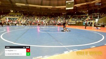 40 lbs Quarterfinal - Ali Hughes, Ready RP Nationals vs SAMUEL KHACHATRYAN, Dethrone