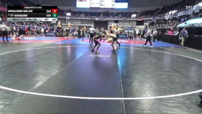 6A 106 lbs Cons. Round 3 - Ty Goggans, Fort Payne vs Devaughn Miller, Columbia