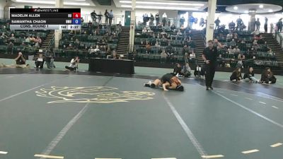131 lbs Cons. Round 1 - Madelin Allen, Heidelberg vs Samantha Chaon, Northern Michigan University