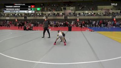 45 lbs Semifinal - Ranger Jamison, DC Elite vs Bronson Goble, Pursuit Wrestling Minnesota