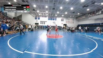 138 lbs Semifinal - Breckin Henry, Thunder Basin High School vs Lance Johnson, Natrona County