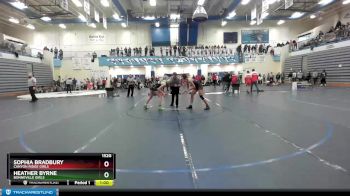 152G Cons. Round 5 - Sophia Bradbury, Canyon Ridge Girls vs Heather Byrne, Bonneville Girls