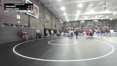 113 lbs Cons. Round 2 - Sean Smiley, Tulare Western vs Enrique Cortes, Mendota