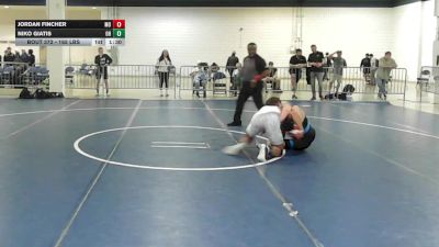 165 lbs Consi Of 16 #2 - Jordan Fincher, MO vs Niko Giatis, OH