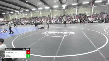 83 lbs 3rd Place - Braxten Serrano, Stout Wr Acd vs Keyton Elam, Athlos Wrestling