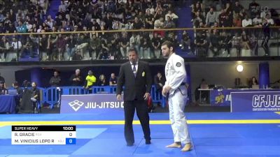 RAYRON GRACIE vs MARCUS VINICIUS LOPO RUIZ 2024 European Jiu-Jitsu IBJJF Championship