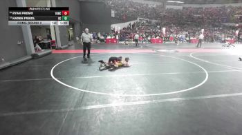 95 lbs Cons. Round 2 - Kaden Friedl, Royall/Wonewoc Center vs Ryan Premo, Verona Area Wrestling Club