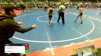 95 lbs Consi Of 8 #1 - Bradley Lazzerini, Team Tulsa Wrestling Club vs Blake Parker, NextGen Wrestling