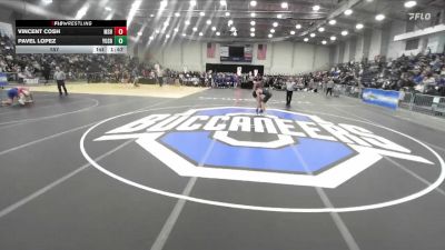 157 lbs Round 2 (3 Team) - Vincent Cosh, Middletown Sr HS vs Pavel Lopez, Yorktown Sr