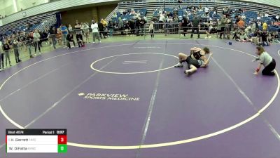 14U Boys - 105 lbs Champ. Round 1 - Hawke Garrett, Team Nazar Training Center vs Will DiFatta, SCN Youth Wrestling Club