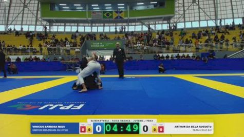 ARTHUR DA SILVA AUGUSTO vs VINICIUS BARBOSA MELO 2026 FPJJ Circuito Paulista GI Etapa 3