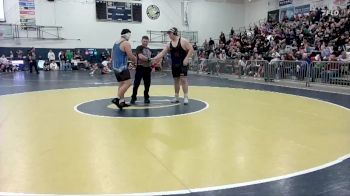 285 lbs 1st Place Match - Jimmy Martinez-Alvarez, Mountain View vs Noah Miner, Aloha