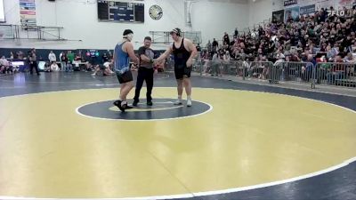 285 lbs 1st Place Match - Jimmy Martinez-Alvarez, Mountain View vs Noah Miner, Aloha