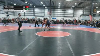 175 lbs Champ. Round 3 - Cole Wilson, Palm Wrestling Academy vs Kirick Gurkin, Sly Fox Wrestling Club