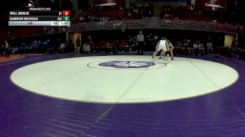 138 lbs Round 2 (4 Team) - Karson Nichols, Smith Center HS vs Will Berlie, Doniphan-Trumbull