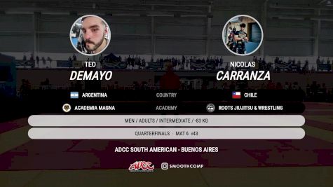 Teo Demayo vs Nicolas Carranza 2025 ADCC South American Championship