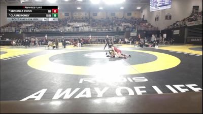 126 lbs Consi Of 8 #2 - Michelle Choo, Phillips Exeter Academy vs Claire Roney, Forman School