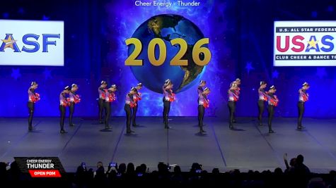 Cheer Energy - Thunder [2026 Open Pom Finals] 2026 The Dance Worlds