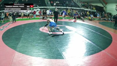 138 lbs Champ. Rd Of 32 - Damian Amaral Perez, Oregon vs Wyatt Christensen, Utah