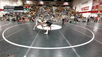 175 lbs Quarterfinal - Gabe Banister, Natrona County vs Andy Weipert, Green River