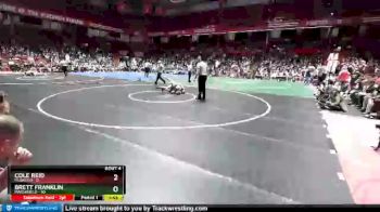 145 lbs D1 - Quarter-finals (fri 5:30 P.m.) - Cole Reid, Muskego vs Brett Franklin, Marshfield