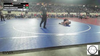 118 lbs Round Of 64 - Daxton Bean, Elgin Wrestling vs Tanner Poindexter, Cashion