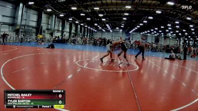 140 lbs Rd# 3 12:00pm Friday - Mitchel Bailey, Nauman Red vs Tyler Barton, New England United