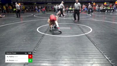 72 lbs Quarterfinal - Austyn Holtry, West Perry vs Abby Guzzo, Council Rock North