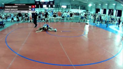 100 lbs 3rd Place Match - Thomas Emery, The Wrestling Academy vs Carlo Difalco, The Wrestling Academy