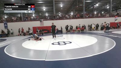 65 kg Cons. Rd Of 64 - Jacob Hanlon, Bearcat Wrestling Club vs TK Davis, Bulldog Elite