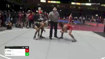 120 lbs Round Of 16 - Adrian Meza, Valiant College Prep vs Kristofer Arrey, Threshold WC