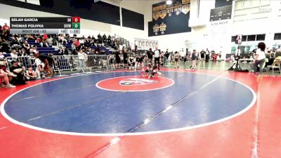 62 lbs 7th Place Match - Selah Garcia, Rough House vs Thomas Polivka, San Clemente Youth Wrestling
