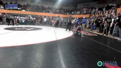 46 lbs Semifinal - Kase Pearson, Hinton Takedown Club vs Grayson Hale, Standfast OKC