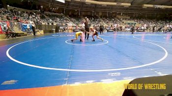 75 lbs Consi Of 8 #2 - Lucas Saavedra, WolfPack Wrestling Academy vs Brian Baca, NM Bad Boyz