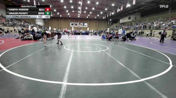 170 lbs Cons. Round 6 - Adalee Pickett, Smithville vs Kamiya Hobson, Millard South