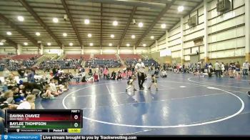 55 lbs Round 4 (6 Team) - Baylee Thompson, Oregon vs Davina Chavez, Gold Rush